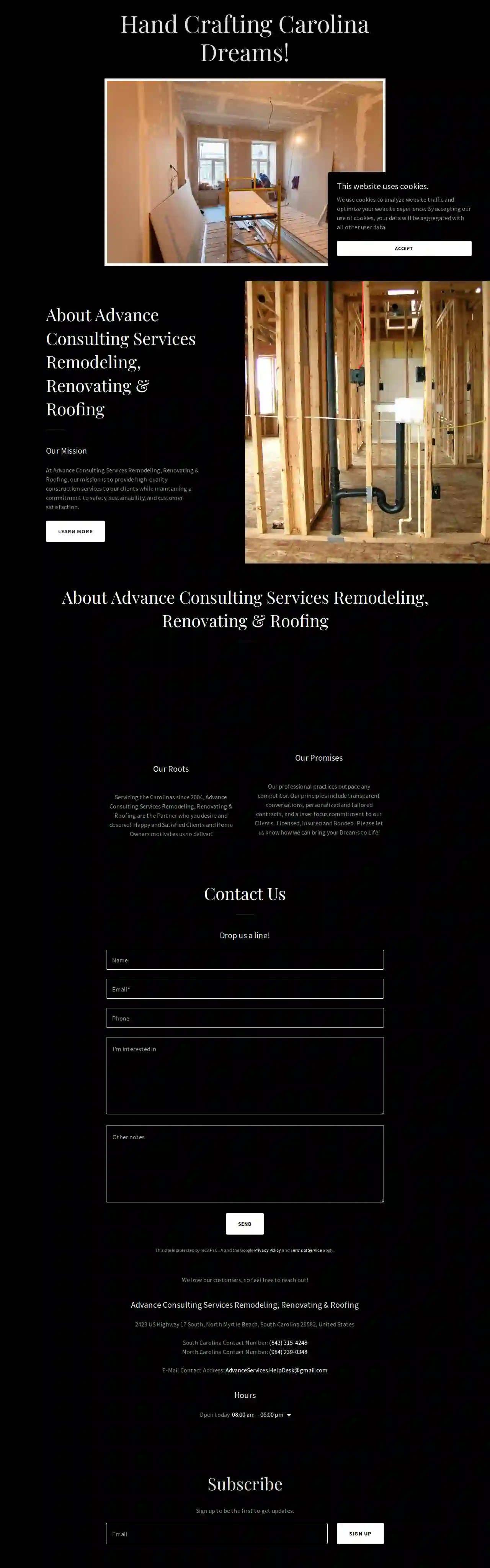 Advance Consulting Services Remodeling, Renovating & Roofing