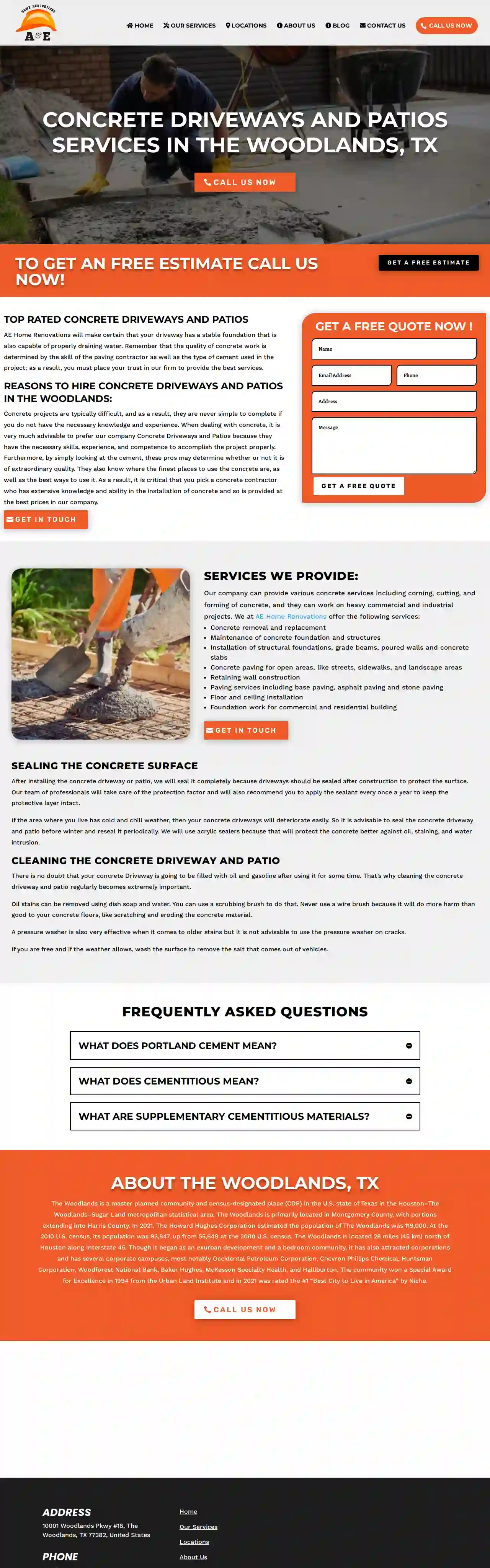 AE Concrete Contractors