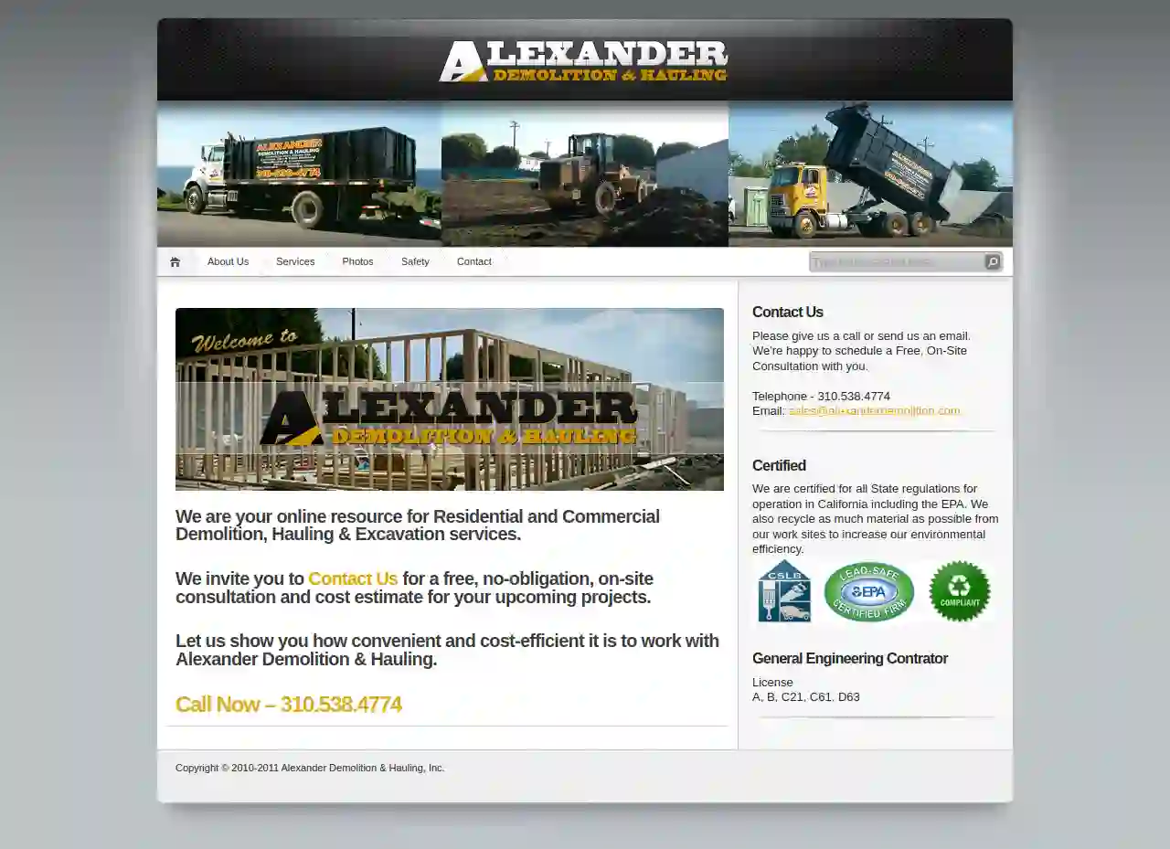 Alexander Demolition & Hauling