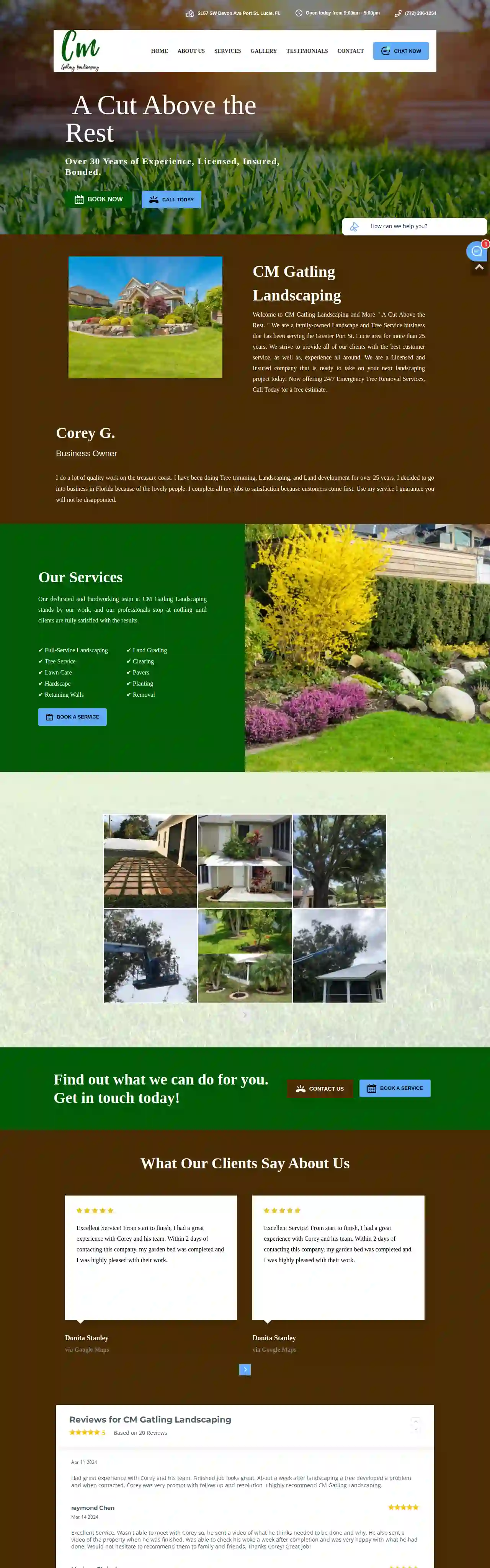 CM Gatling Landscaping LLC