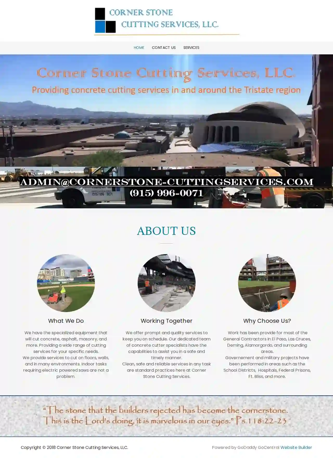 Corner Stone Cutting Services