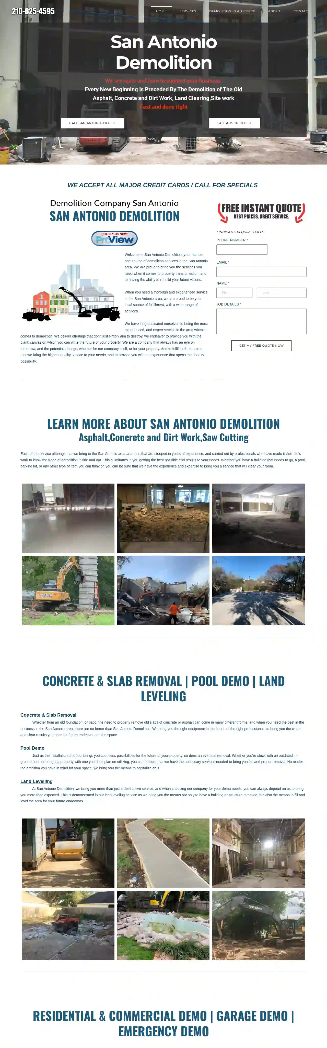 San Antonio Demolition