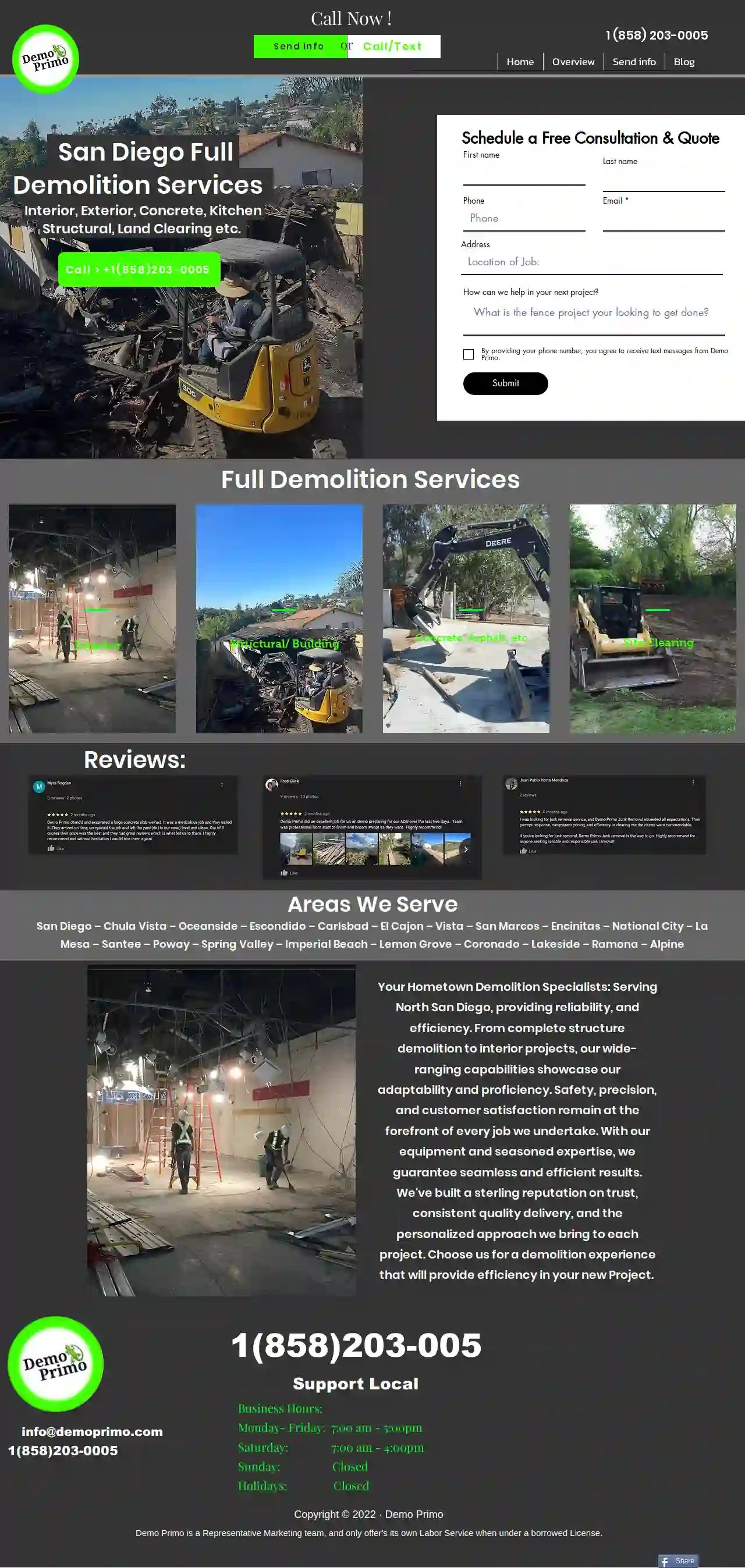 Demo Primo Junk removal & Demolition