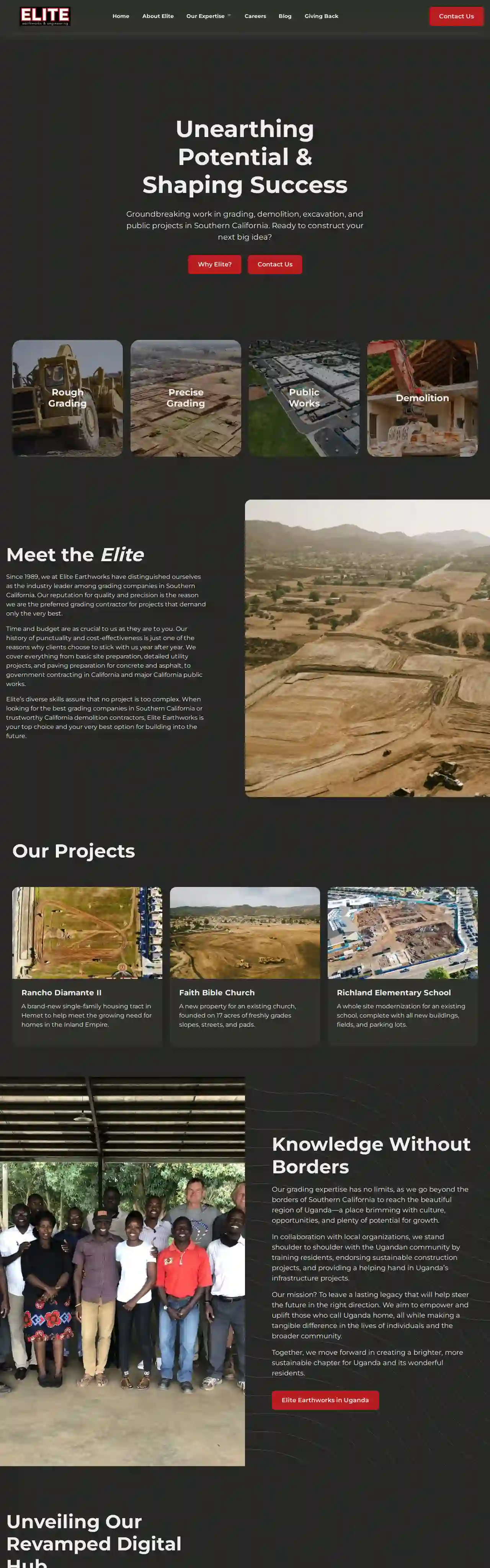 Elite Earthworks & Engineering