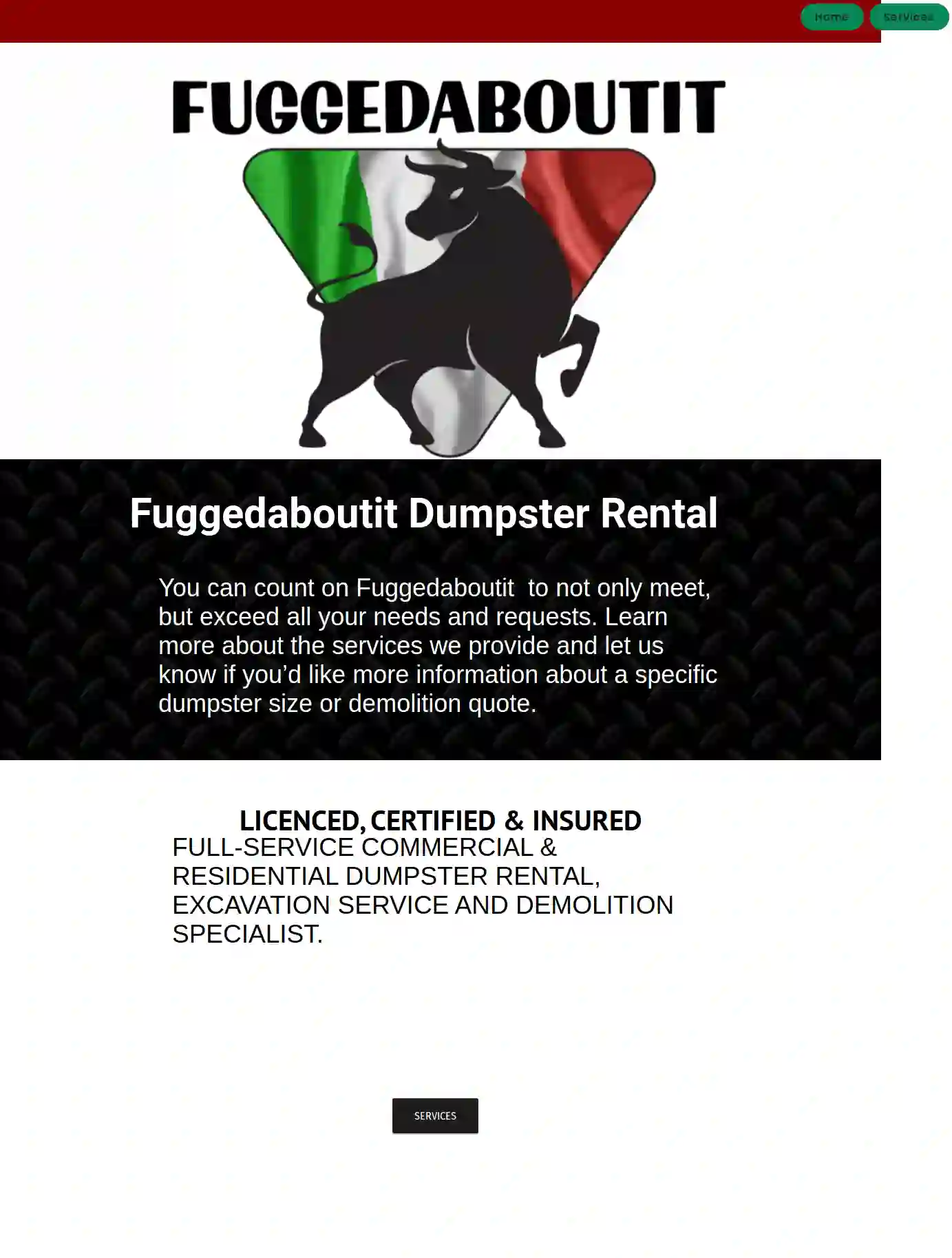 Fuggedaboutit Dumpsters Inc.