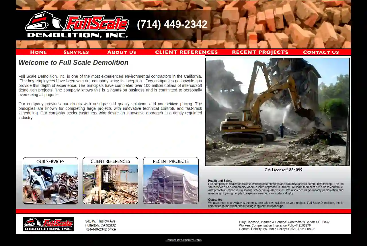 Fullscale Demolition Inc