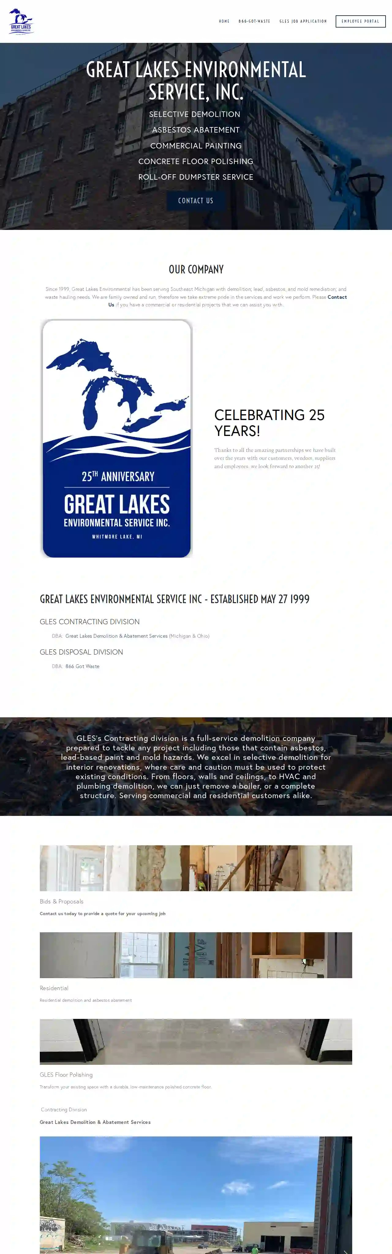 Great Lakes Environmental Service Inc