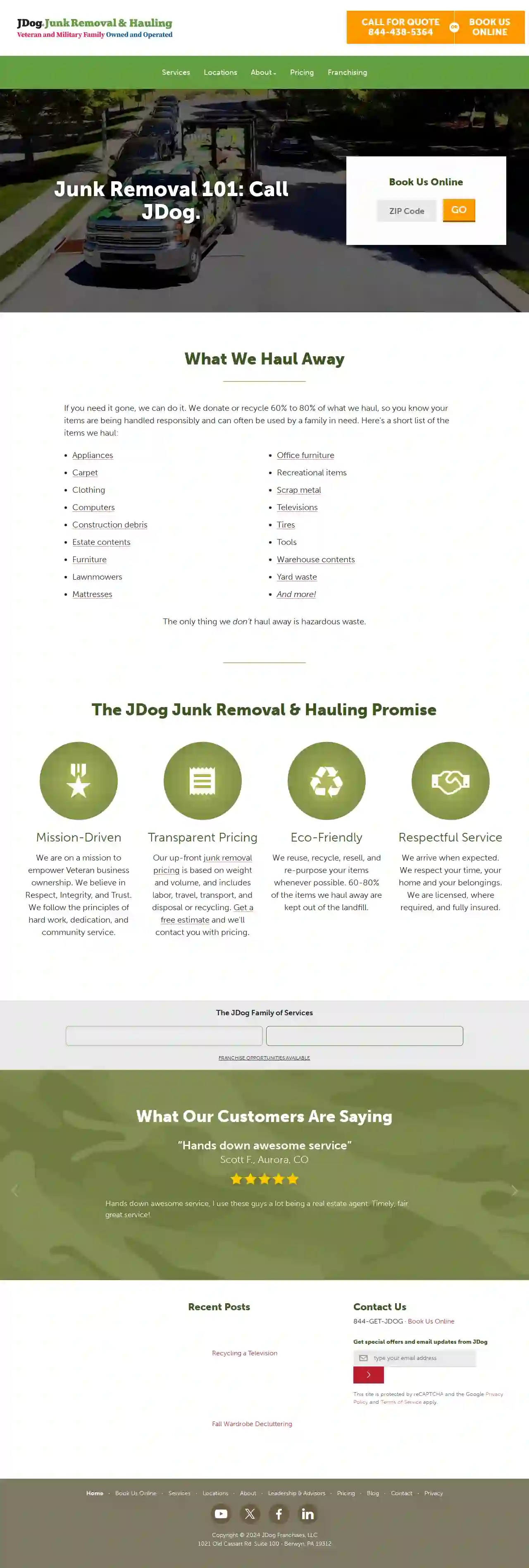 JDog Junk Removal & Hauling New Orleans