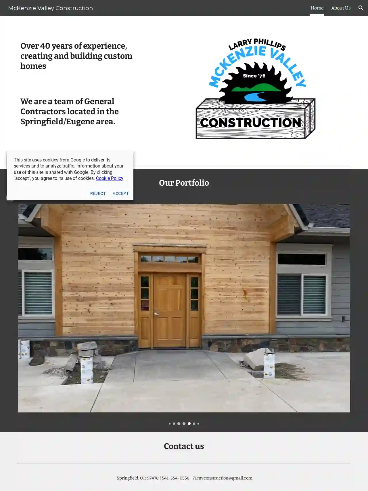 McKenzie Valley Construction