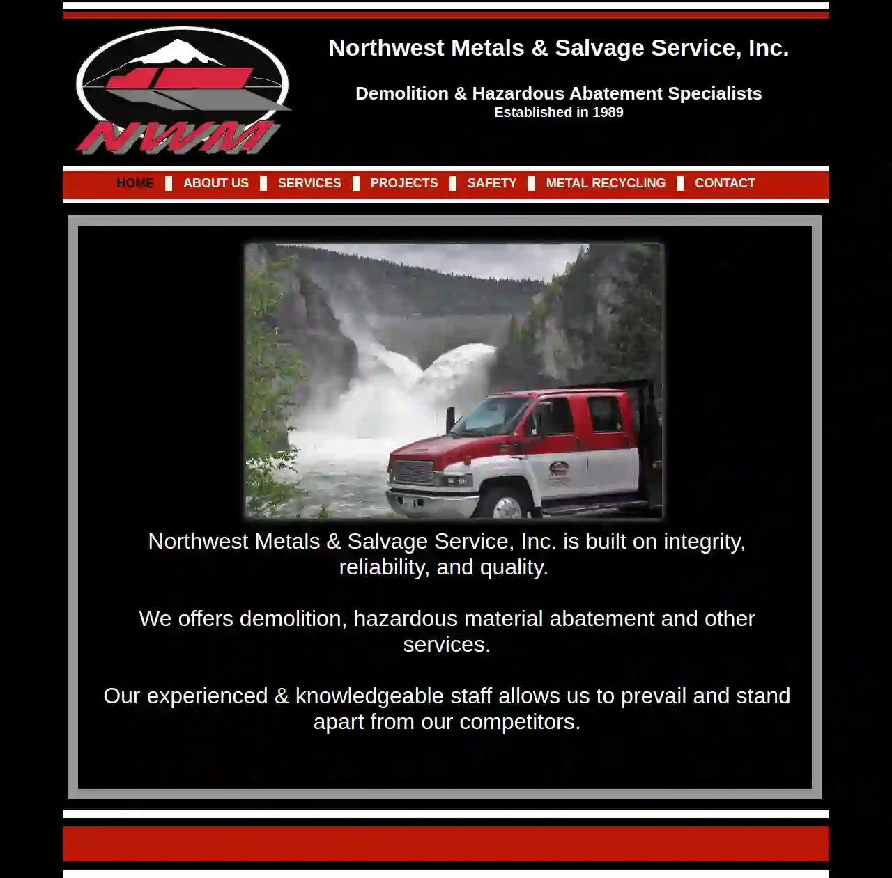 Northwest Metals & Salvage Service, Inc.