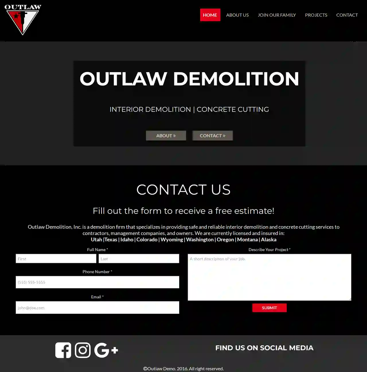 Outlaw Demolition Inc