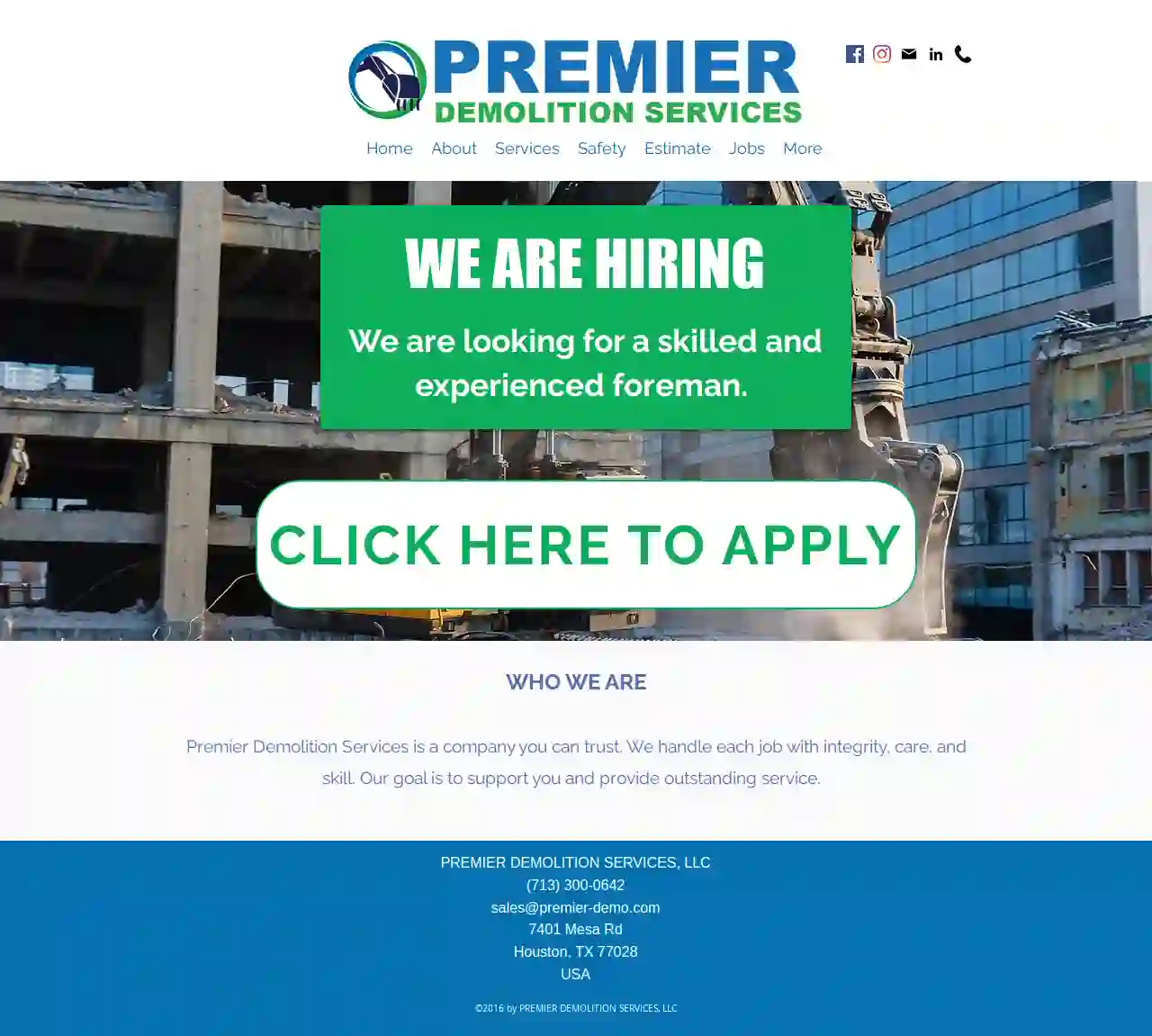 Premier Demolition Services