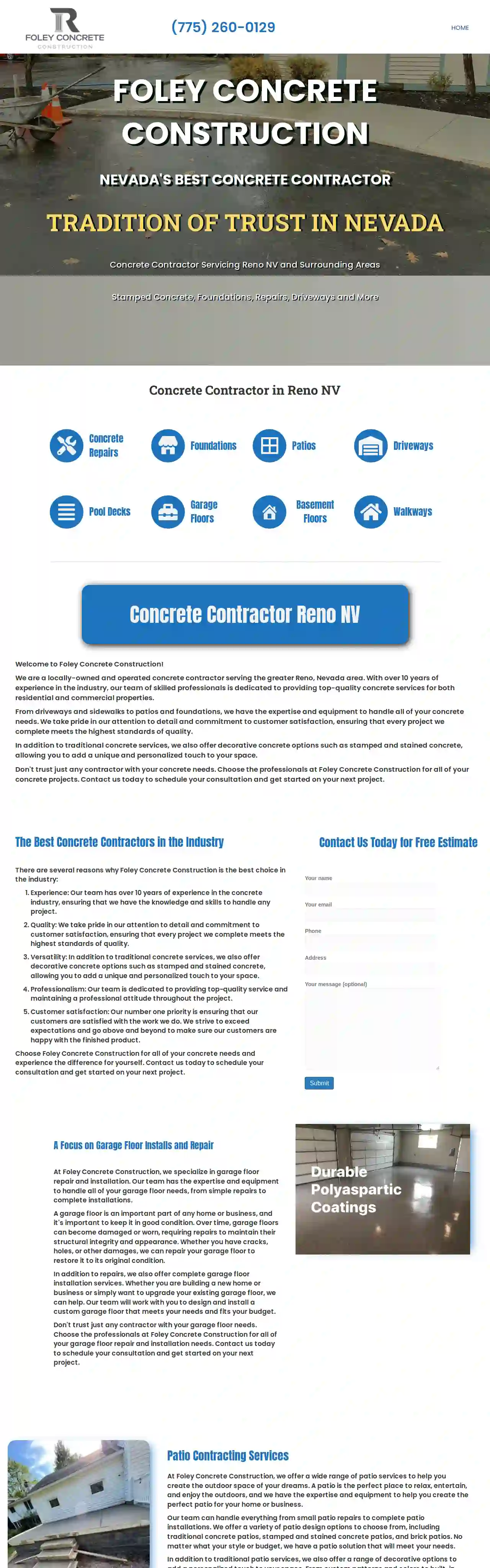 Foley Concrete Construction