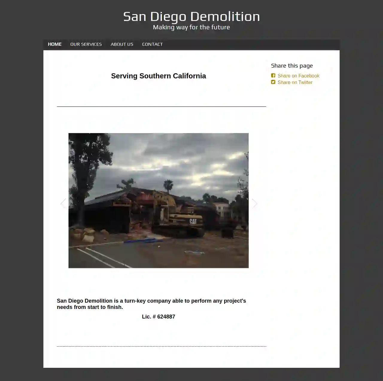 San Diego Demolition