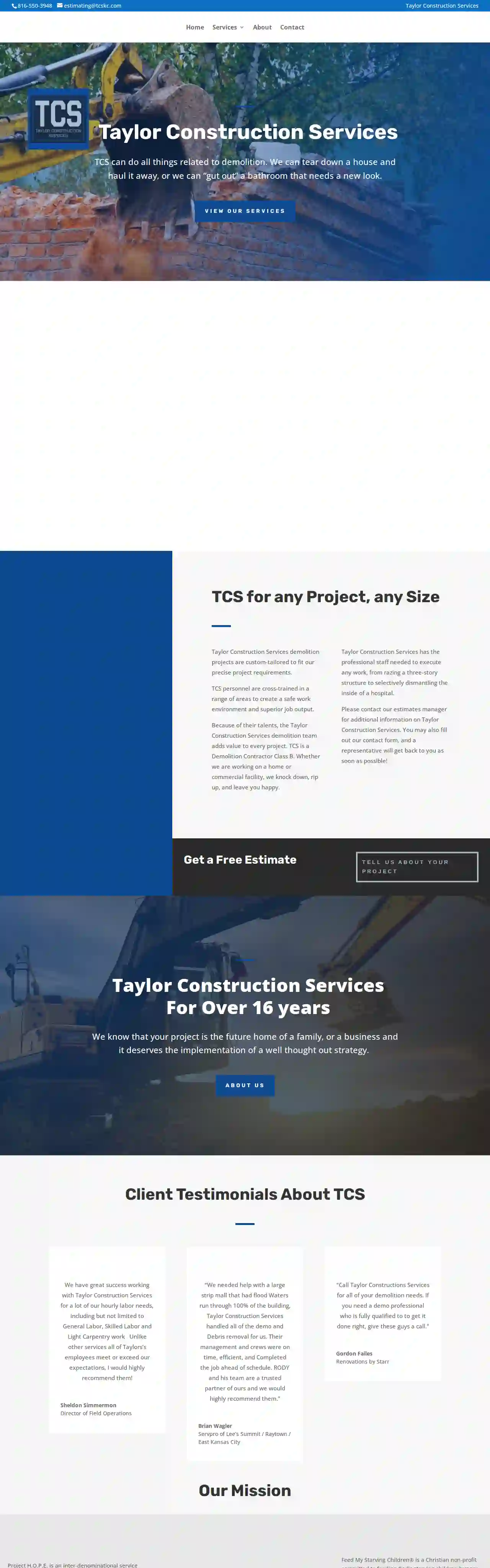 Taylor Construction Services