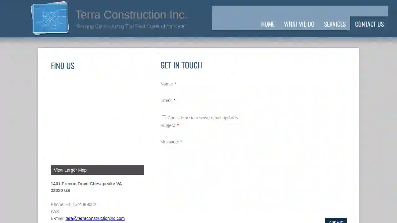 Terra Construction Inc.